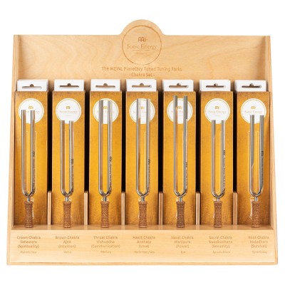 SONIC ENERGY SONIC ENERGY TUNING FORK CHAKRA DISPLAY SET, 21 PCS. - TF-DISPLAY