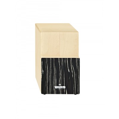 MEINL TRI TONE CAJON - BIRCH WOOD - WITH STRIPED ONYX FRONTPLATE