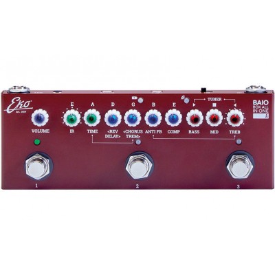 EKO Baio Guitare Acoustique Multieffet Sur Batterie