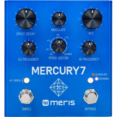 MERCURY7 ALGORITHMIC DSP REVERB