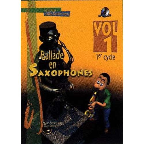 HIT DIFFUSION BALLADE EN SAXOPHONE VOL.1 1ER CYCLE + CD