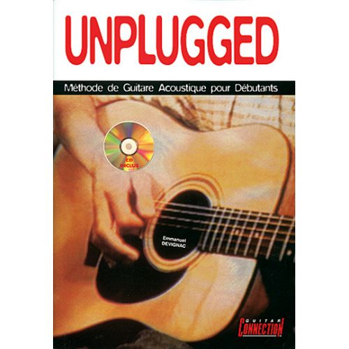 DEVIGNAC EMMANUEL - UNPLUGGED GUITAR DEBUTANT + CD - GUITARE