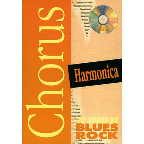 PLAY MUSIC PUBLISHING Gowland Mox - Chorus 20 Solos De Blues + CD - Harmonica