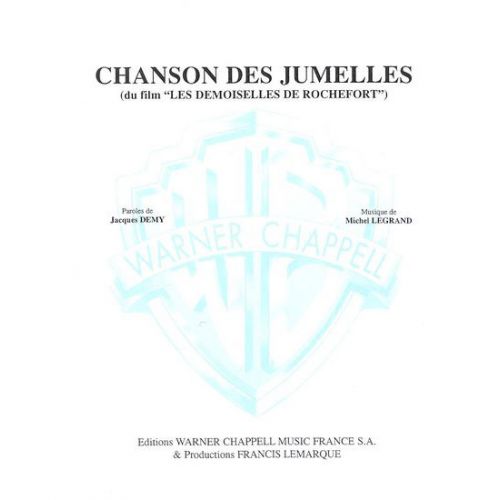 LEGRAND MICHEL - CHANSON DES JUMELLES DU FILM LES DEMOISELLES DE ROCHEFORT