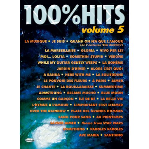 CARISCH 100 % HITS VARIETES VOL.5 - PVG