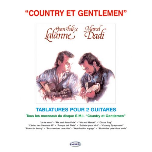 DADI M., LALANNE J.F. - COUNTRY ET GENTLEMAN - GUITARE TAB