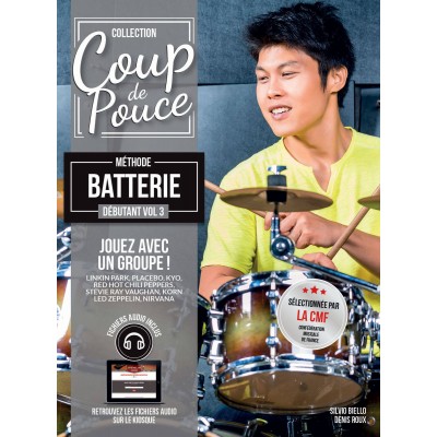 COUP DE POUCE BATTERIE DEBUTANT VOL.3 