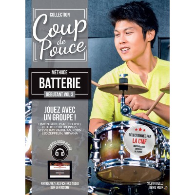 COUP DE POUCE Coup De Pouce Batterie Debutant Vol.3