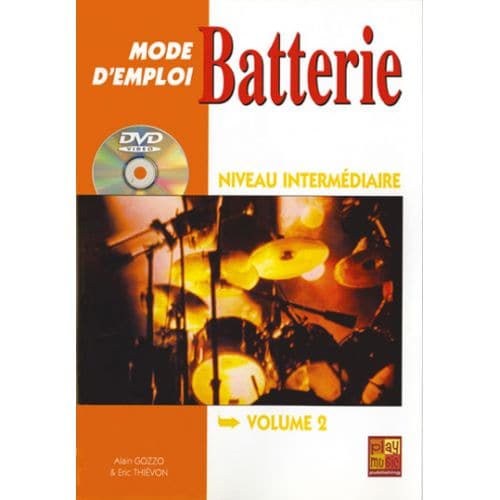 THIEVON ERIC - BATTERIE MODE D'EMPLOI INTERMEDIAIRE + DVD - BATTERIE