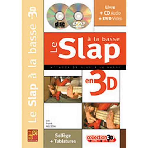 PLAY MUSIC PUBLISHING NELSON FRANCK - LE SLAP A LA BASSE EN 3D CD + DVD