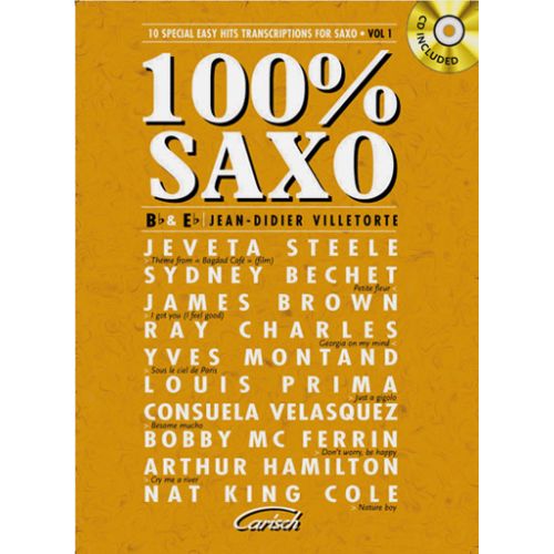 CARISCH 100% SAXO VOL.1 +CD