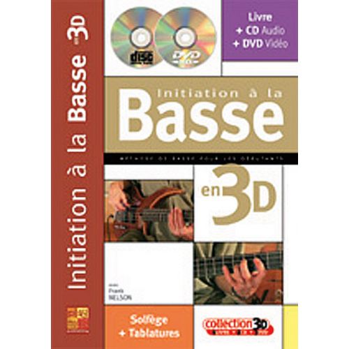  Nelson Franck - Initiation A La Basse En 3d Cd + Dvd