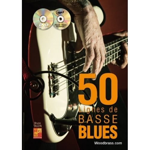 TAUZIN B. - 50 LIGNES DE BASSE BLUES + CD