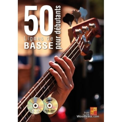 TAUZIN B. - 50 LIGNES DE BASSE POUR DEBUTANTS + CD 