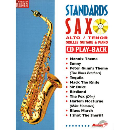 STANDARDS SAXO ALTO ET TENOR + CD