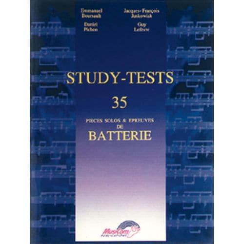 STUDY-TESTS - 35 PIECES SOLOS & EPREUVES DE BATTERIE