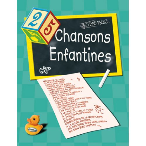 CARISCH CHANSONS ENFANTINES - PIANO FACILE