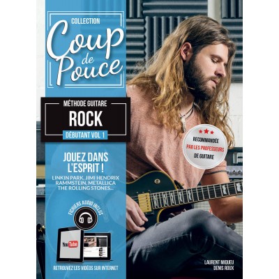 COUP DE POUCE COUP DE POUCE GUITARE ROCK VOL.1