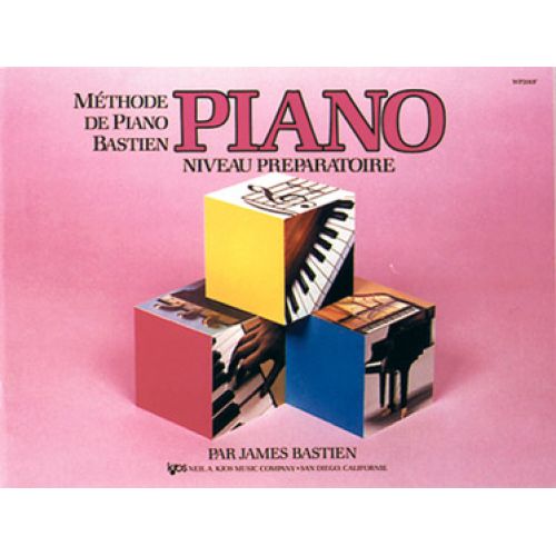 METHODE DE PIANO BASTIEN NIVEAU PREPARATOIRE