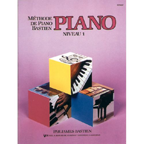 CARISCH METHODE DE PIANO BASTIEN NIVEAU 1