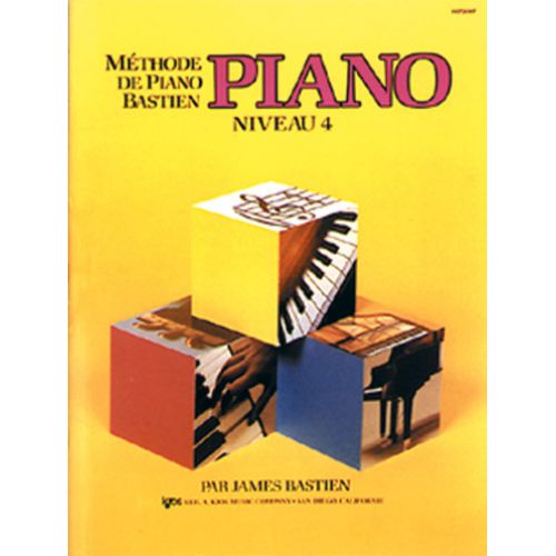 CARISCH BASTIEN JAMES - METHODE DE PIANO BASTIEN NIVEAU 4 - PIANO