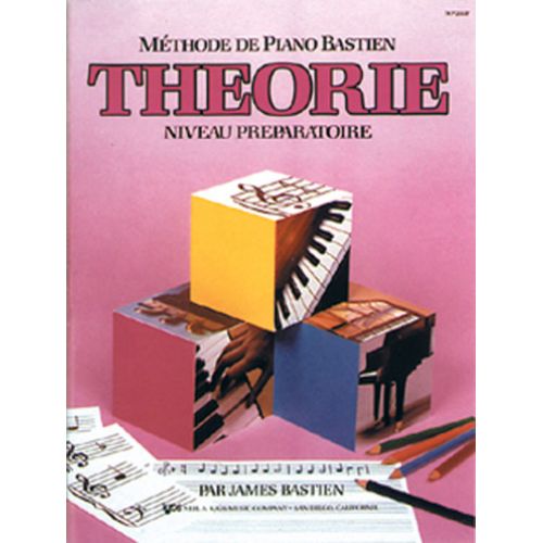 CARISCH METHODE DE PIANO BASTIEN - THEORIE NIVEAU PREPARATOIRE