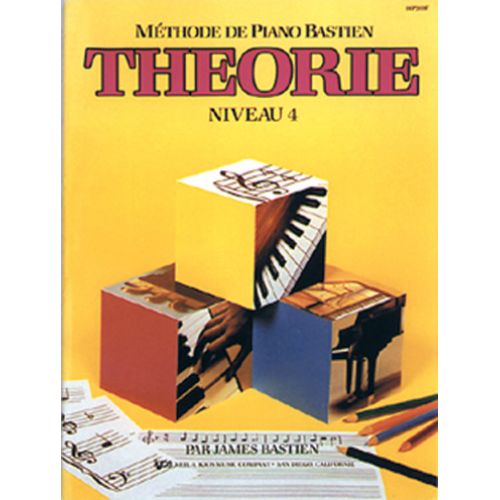CARISCH Bastien James - Methode De Piano Bastien Theorie Niveau 4 - Piano