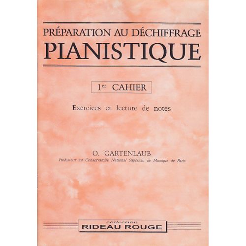 RIDEAU ROUGE Gartenlaub Odette - Preparation Au Dechiffrage Pianistique Vol.1