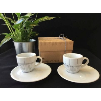 MUSIC GIFT Set Tasses Espresso