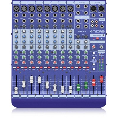 MIDAS DM12 - Console De Mixage Analogique 12 Canaux