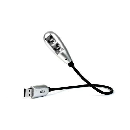 MIGHTY BRIGHT 85682-000-63 2 LED USB ARGENT