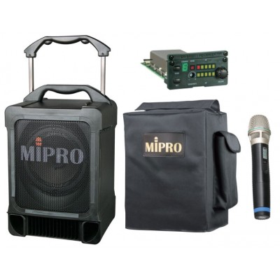 MIPRO MA707 PAD 70W RMS + SPELER CD MP3 ACTIEF