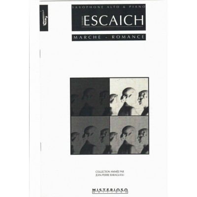 ESCAICH TH. - MARCHE-ROMANCE - SAXOPHONE ALTO ET PIANO 