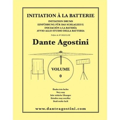 AGOSTINI - METHODE DE BATTERIE VOL.0 : INITIATION A LA BATTERIE
