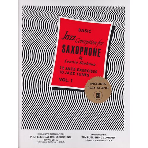 CARL FISCHER NIEHAUS LENNIE - BASIC JAZZ CONCEPTION VOL. 1 - SAXOPHONE 