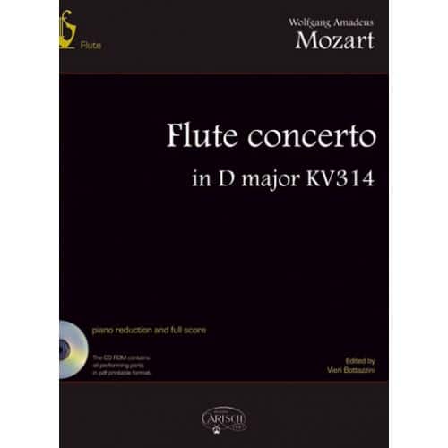  Mozart W.a. - Flute Concerto In D Major Kv 314 + Cd - Flute