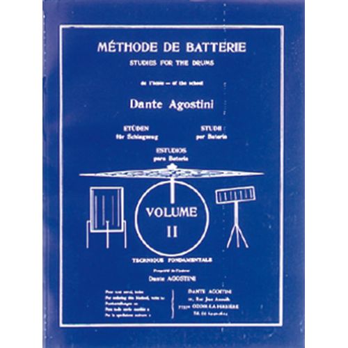 EDITIONS AGOSTINI AGOSTINI - METHODE DE BATTERIE VOL.2 : TECHNIQUES FONDAMENTALES