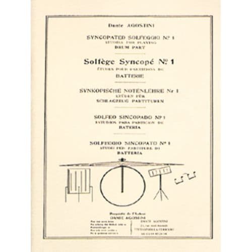 EDITIONS AGOSTINI AGOSTINI - SOLFEGE SYNCOPE VOL. 1