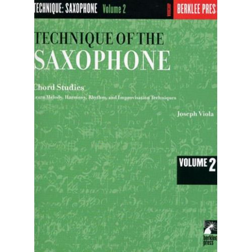 VIOLA JOSEPH - TECHNIQUE OF THE SAXOPHONE VOL.2