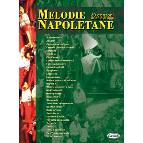 CARISCH MELODIE NAPOLETANE - PAROLES ET ACCORDS