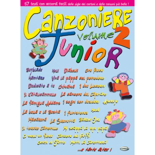 CARISCH CANZONIERE JUNIOR VOL.2 - PAROLES ET ACCORDS