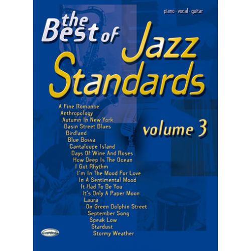 BEST OF JAZZ STANDARDS VOL.3 - PVG