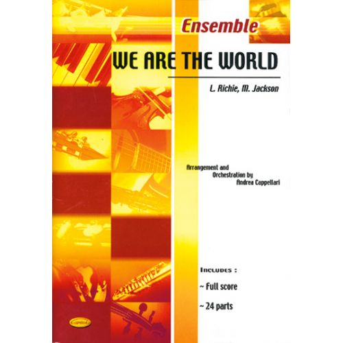 CARISCH JACKSON RICHIE - WE ARE THE WORLD - ENSEMBLE MUSICAL