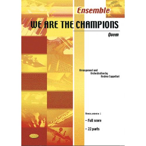 QUEEN - WE ARE THE CHAMPIONS - ENSEMBLE MUSICAL