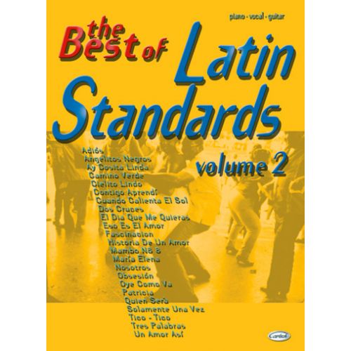 BEST OF LATIN STANDARDS VOL.2 - PVG