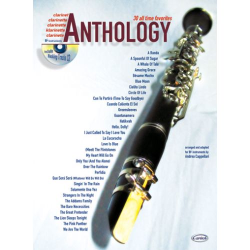 CARISCH CAPPELLARI A. - ANTHOLOGY VOL.1 + CD - CLARINETTE