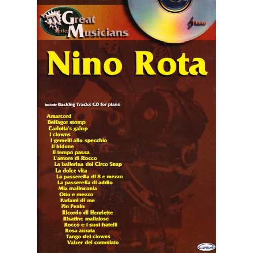 GREAT MUSICIANS - NINO ROTA - PIANO