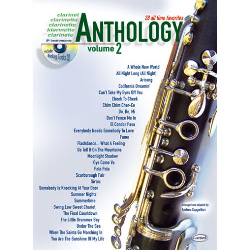 CARISCH CAPPELLARI A. - ANTHOLOGY VOL.2 + CD - CLARINETTE