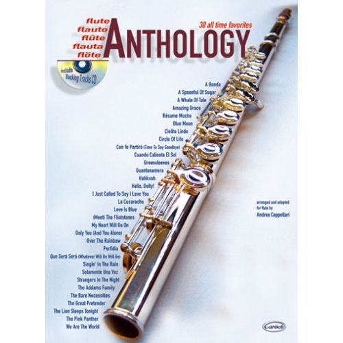 CAPPELLARI A. - ANTHOLOGY VOL.1 + CD - FLUTE