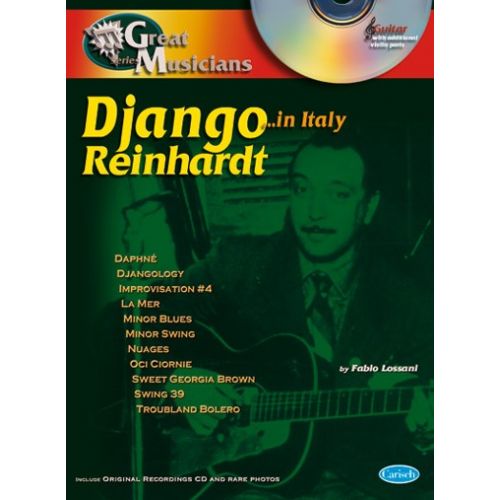 CARISCH REINHARDT DJANGO - GREAT MUSICIANS + CD - GUITARE TAB